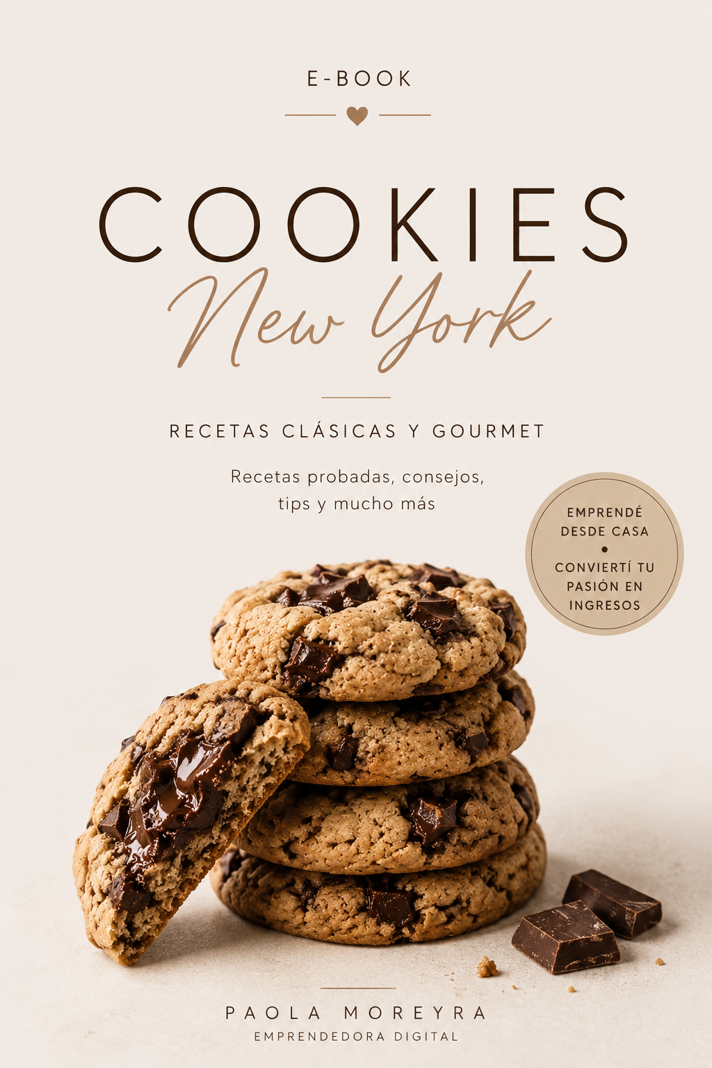 Emprende desde casa con cookies new york